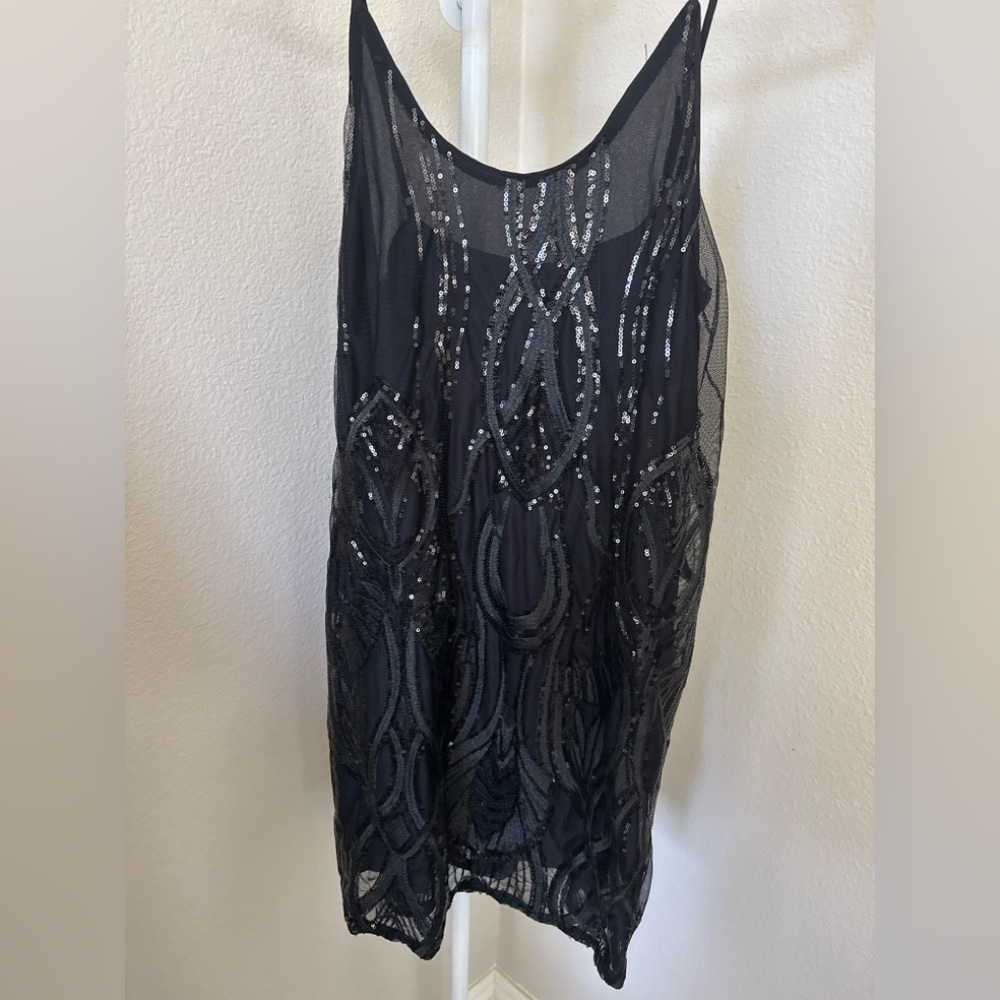 🌺Three Eighty Two Sequins Mini Dress NWT - image 2